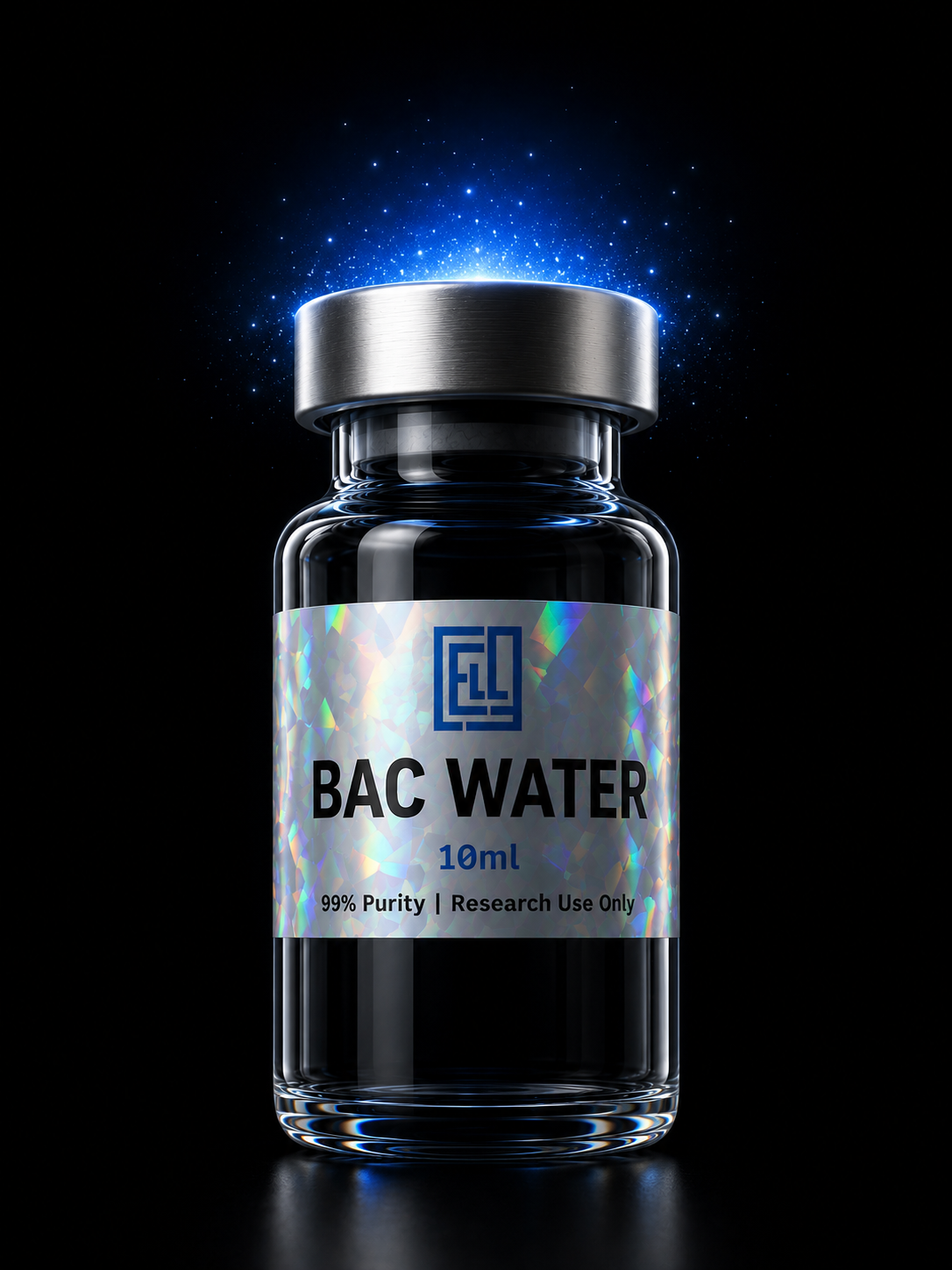 Bacteriostatic Water research peptide vial – East Coast Labs Australia