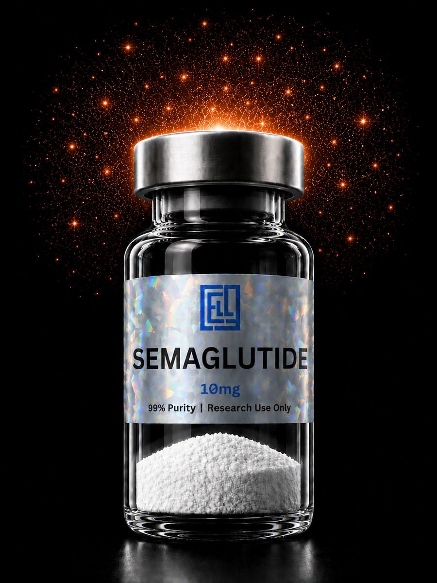 Semaglutide research peptide vial – East Coast Labs Australia